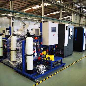 新疆次氯酸鈉發生器自來水廠消毒設備加氯加藥間設備